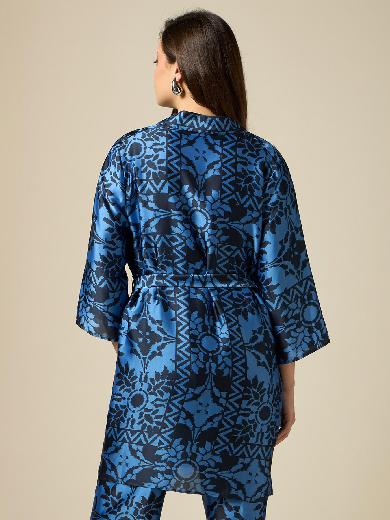 Kimono in raso fantasia image number 1