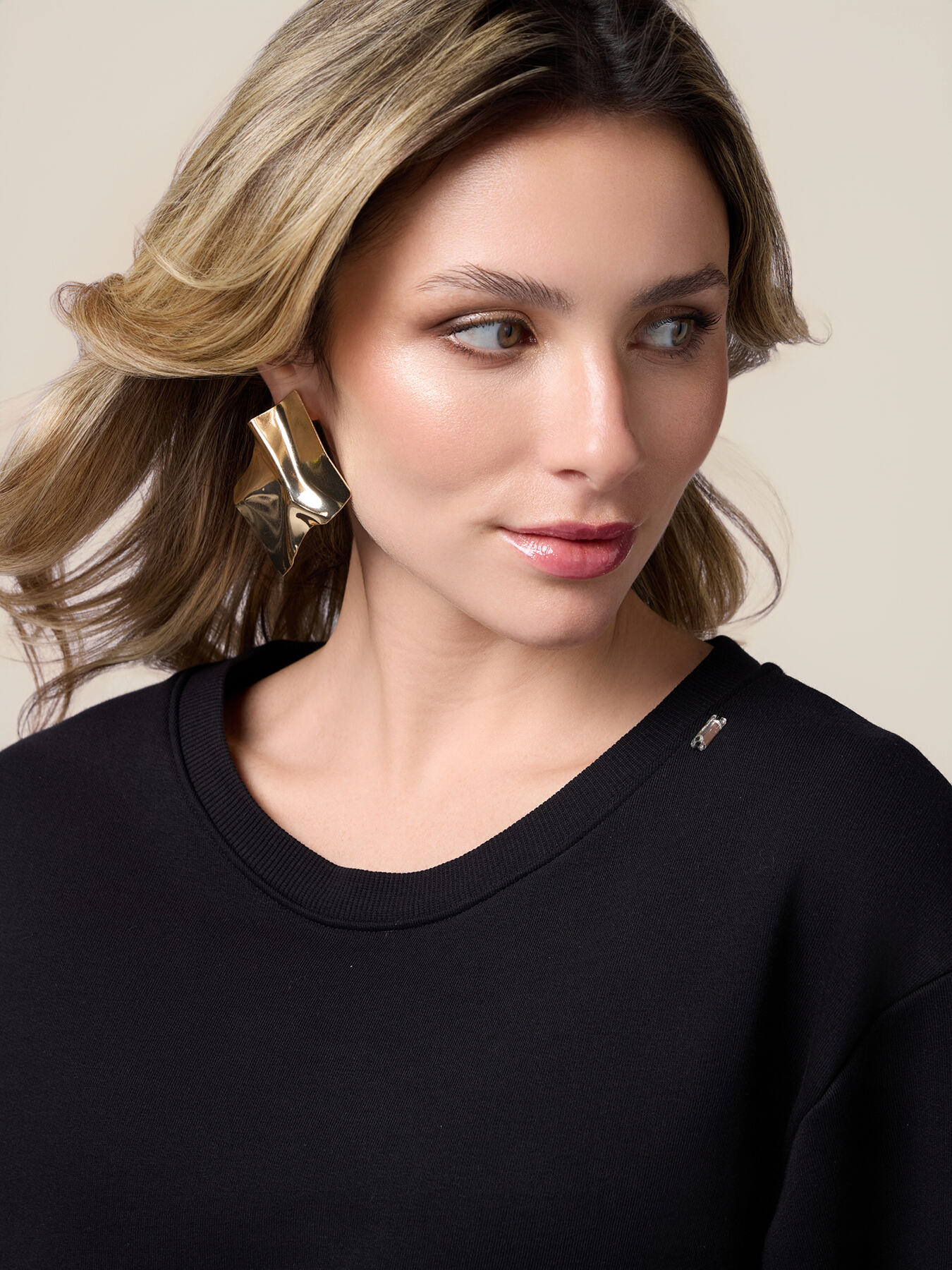 Vestito in felpa con sottoveste image number 2