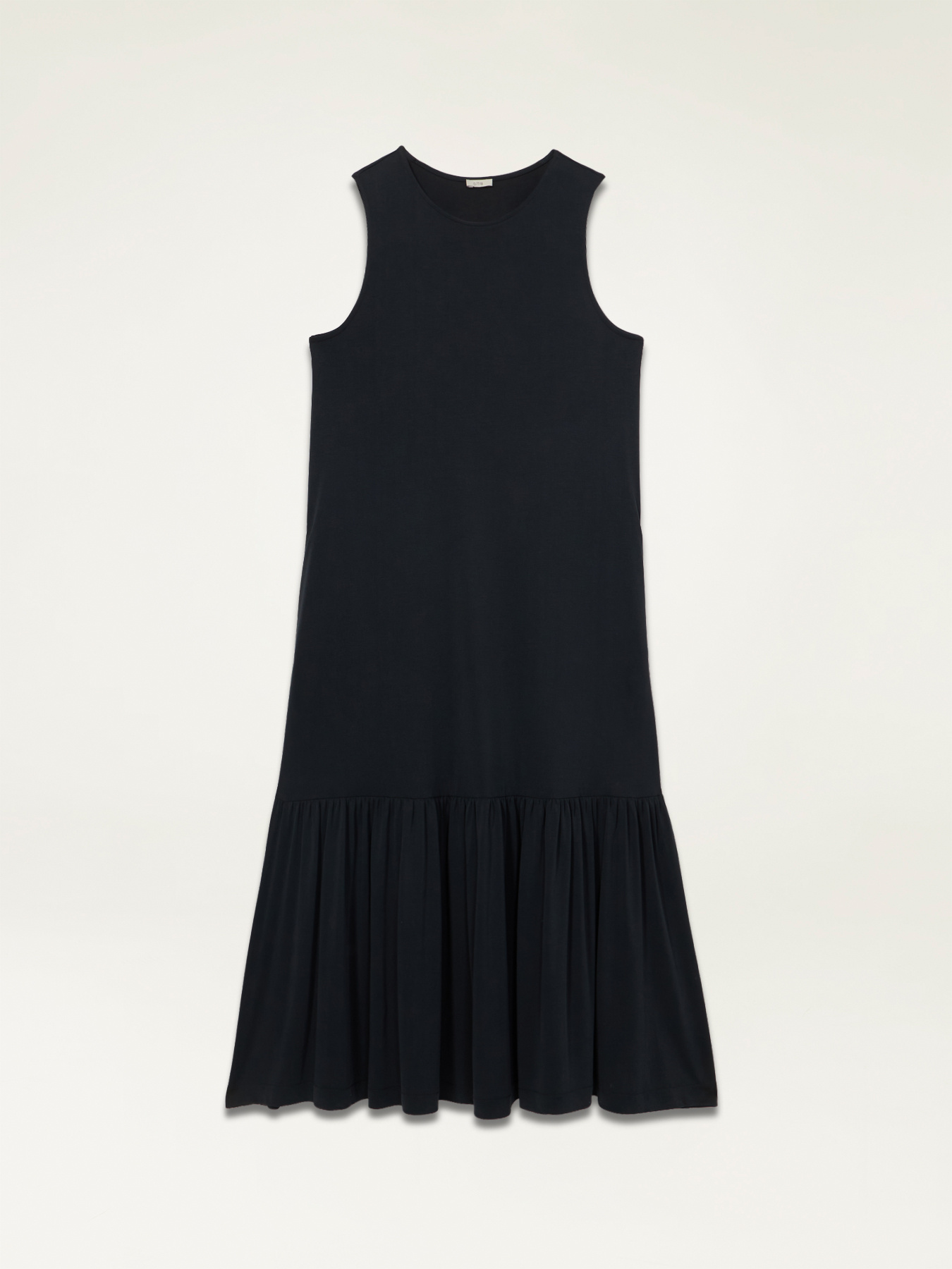 Robe longue en jersey effet cupro image number 4