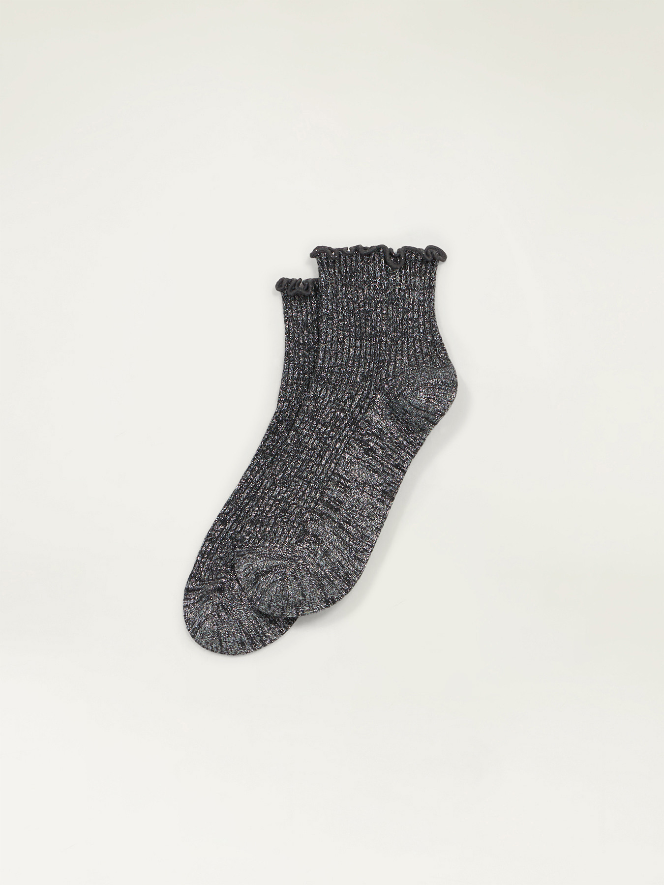 Lurex ankle socks image number 1