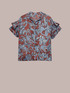 Camisa quimono con estampado floral image number 3