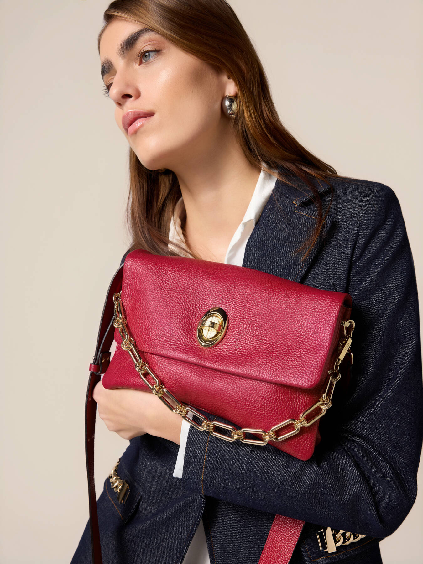 Messenger-Tasche aus echtem Leder image number 0