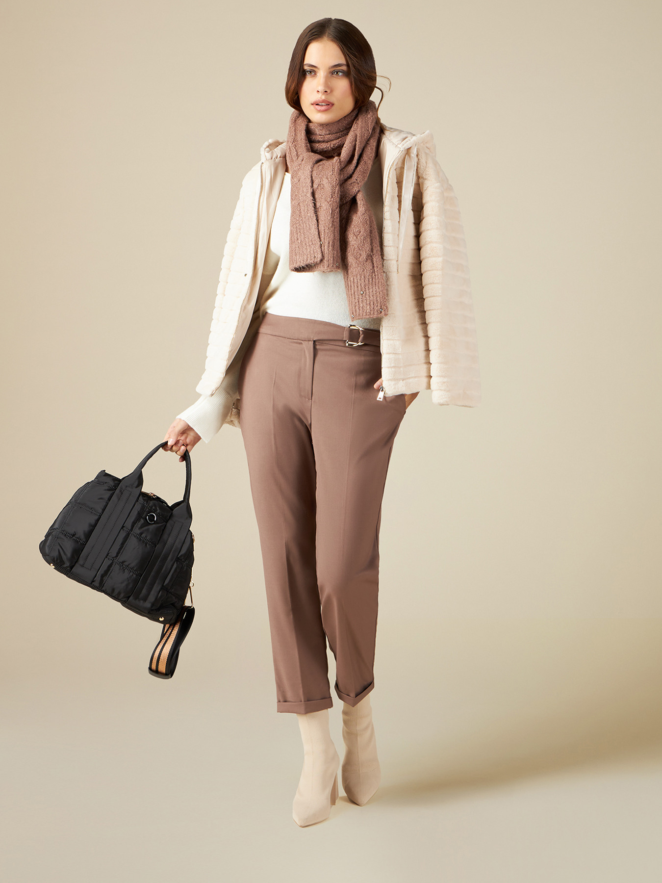 Joggers de franela image number 0