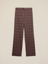 Pantalones de franela a cuadros image number 4