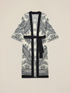 Patterned viscose kimono image number 4