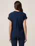 Chemisier en viscose avec finitions en satin image number 1