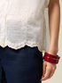 Camicia in voile con ricami image number 2