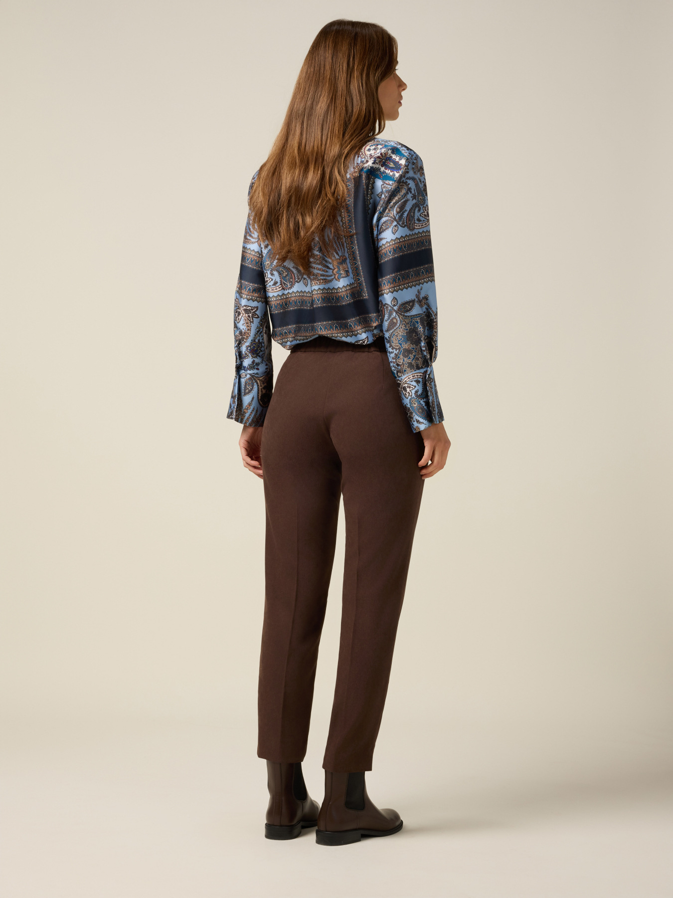 Regular corduroy pants image number 1