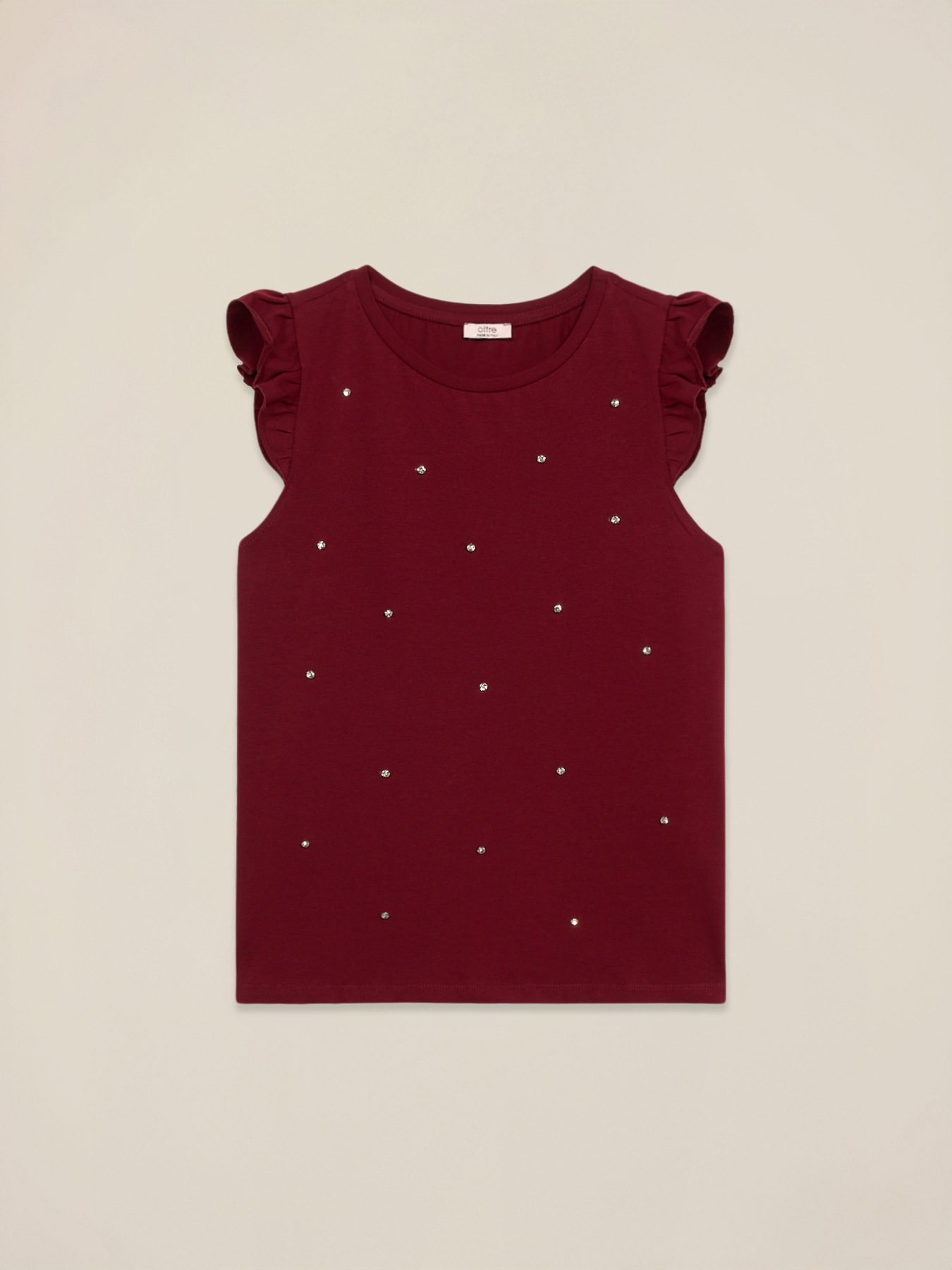 Haut en jersey avec goussets image number 3