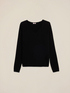 V-neck viscose blend sweater image number 3