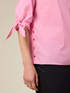 Blusa de popelina con botones image number 2