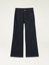 Wide leg jeans with bow detail image number 0