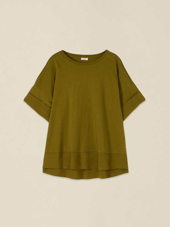 T-shirt bimati&egrave;re oversize