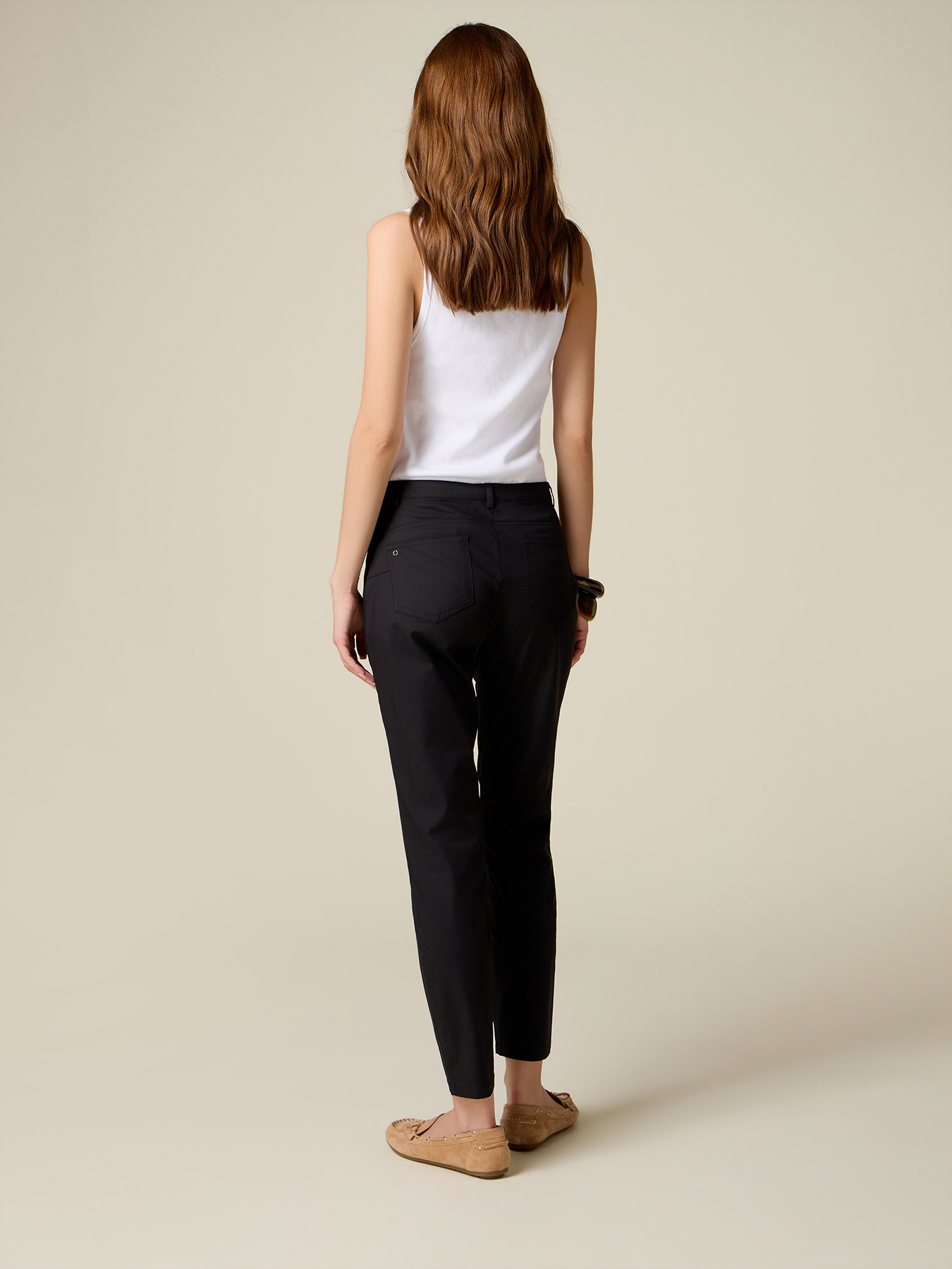 Skinny-Hose aus Baumwollmischung image number 1