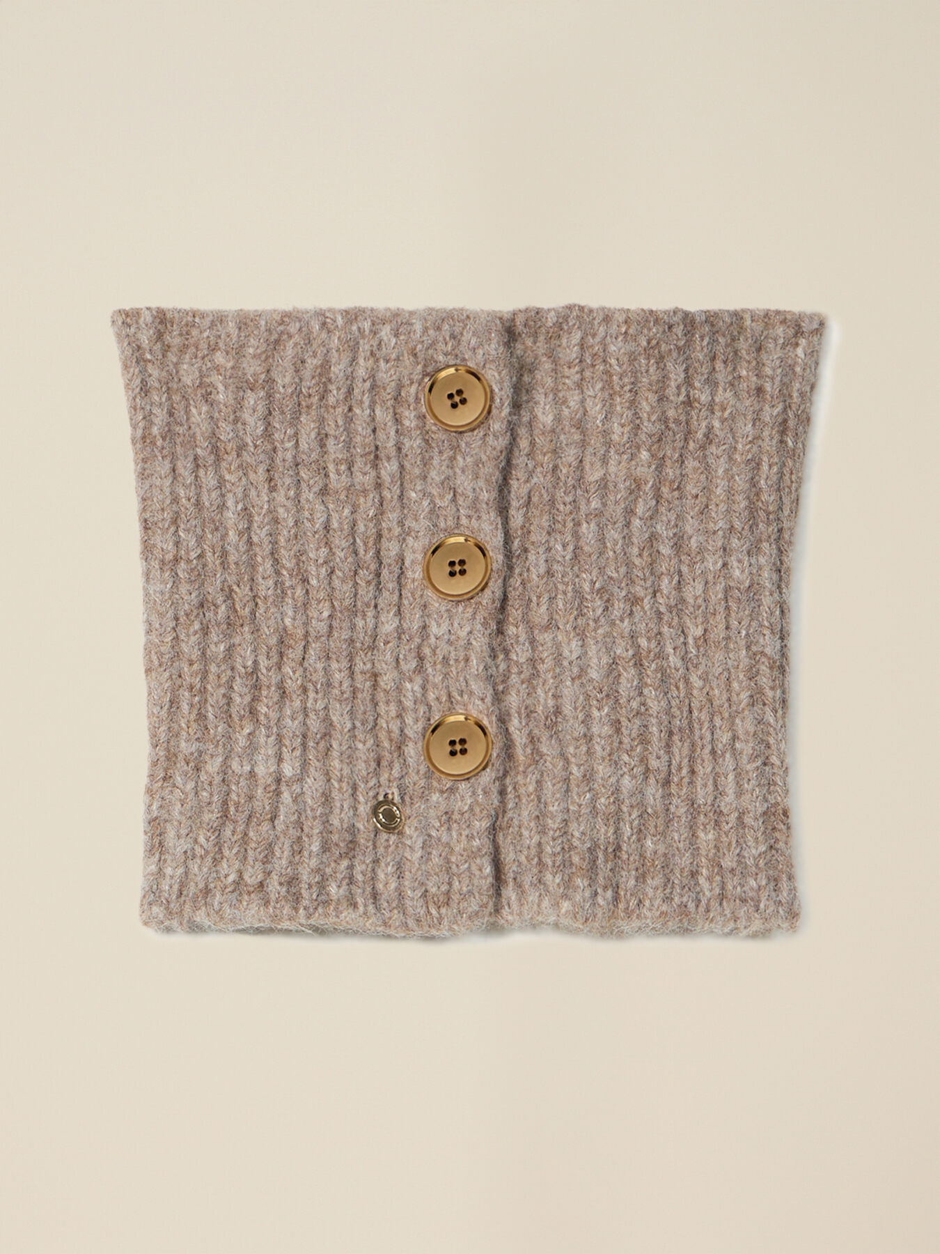 Collo in maglia con bottoni image number 1