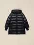 Midi down jacket with hood image number 4