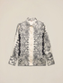 Patterned satin shirt image number 3