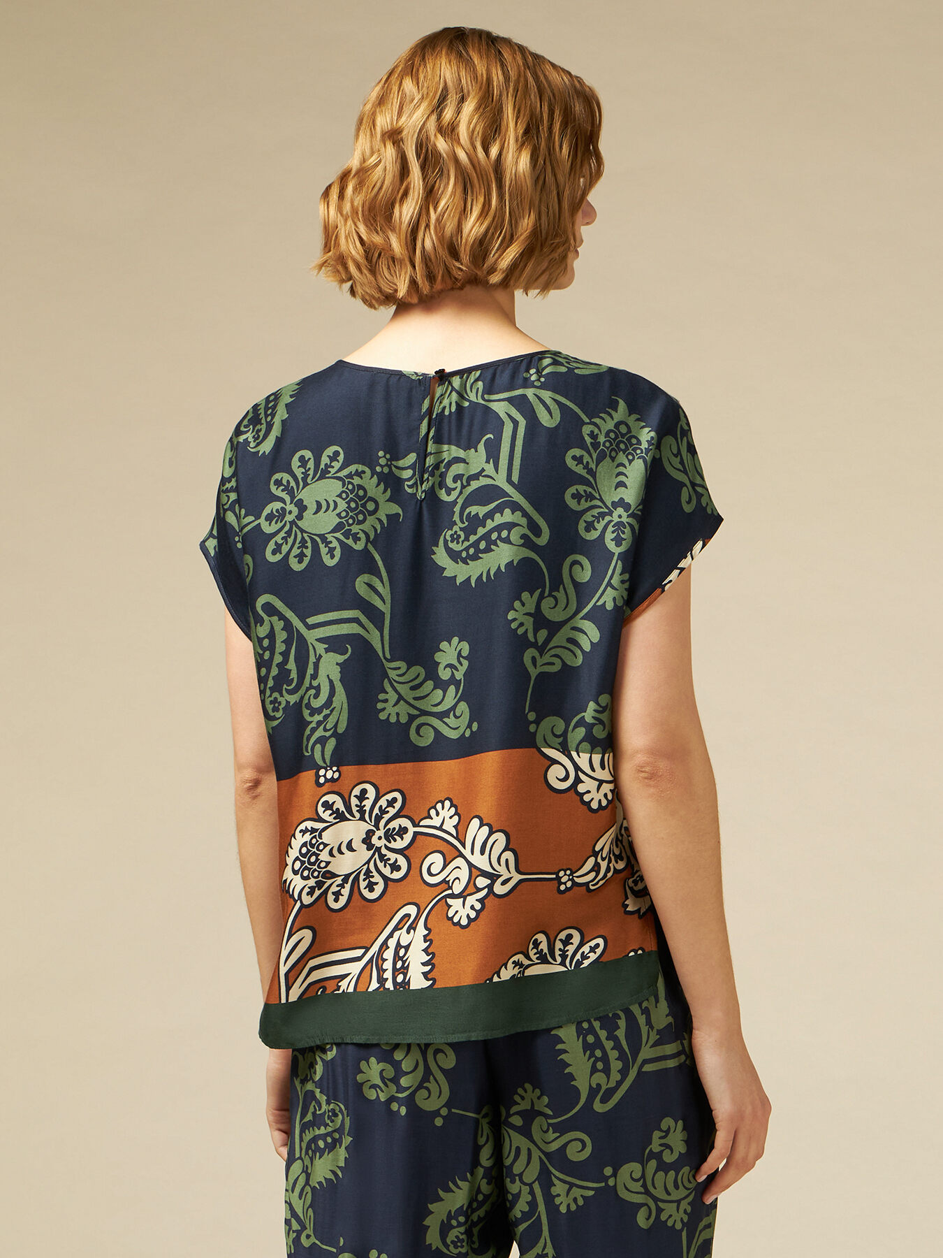 Blouse fantaisie en viscose image number 1