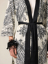 Patterned viscose kimono image number 2
