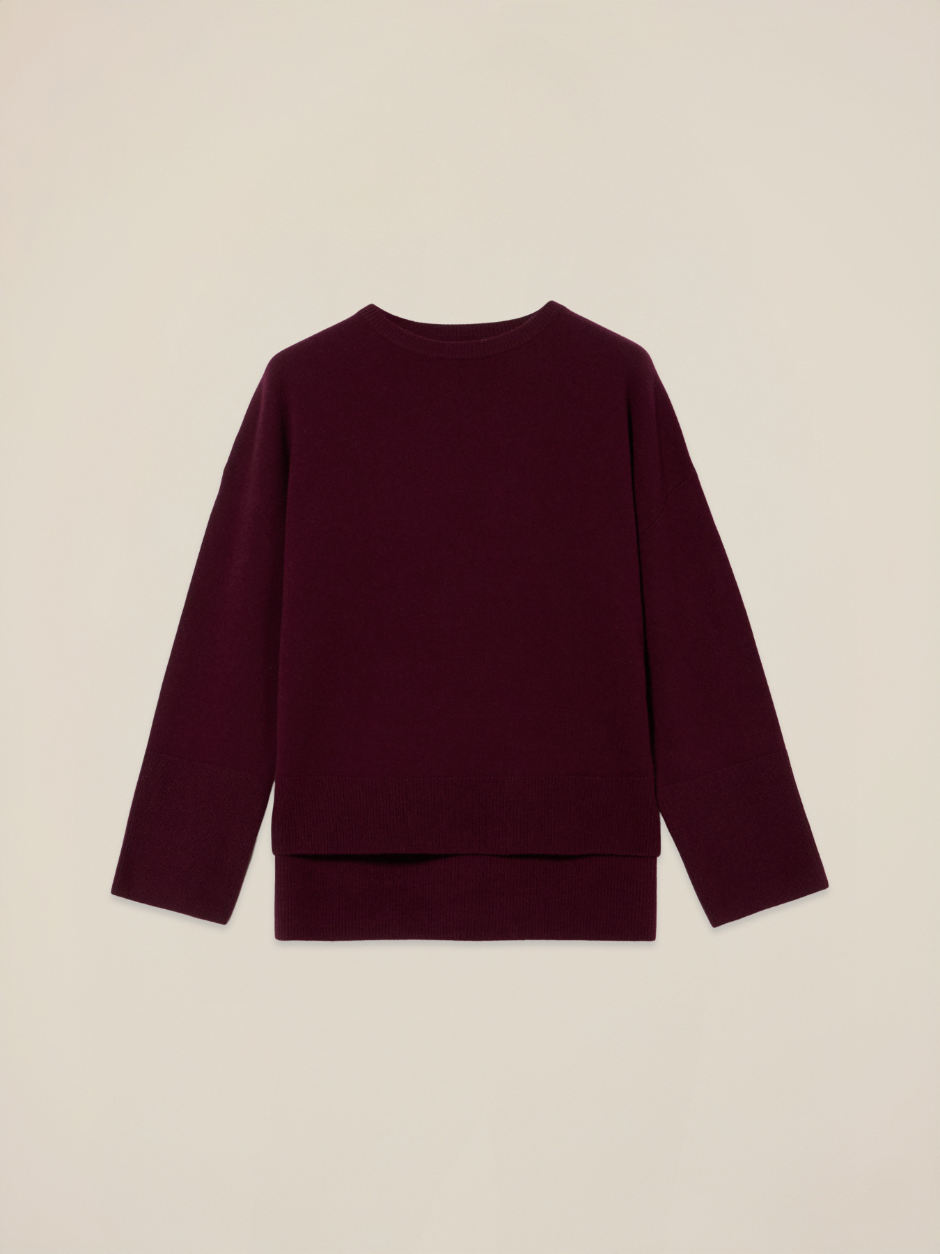 Pullover mit Rundhalsausschnitt aus reiner Wolle image number 3