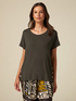 T-shirt con bottoni gioiello image number 0