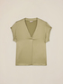Tricou bimateric cu decolteu &icirc;n V image number 4