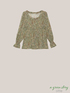 Bluse mit Kaschmirmuster image number 3