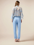 Zigarettenhose aus technischem Gewebe image number 1