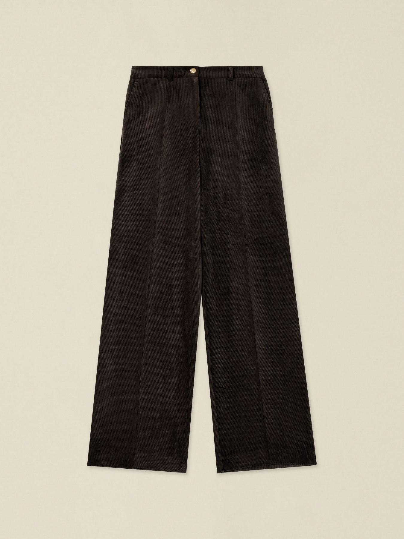 Corduroy palazzo pants image number 4