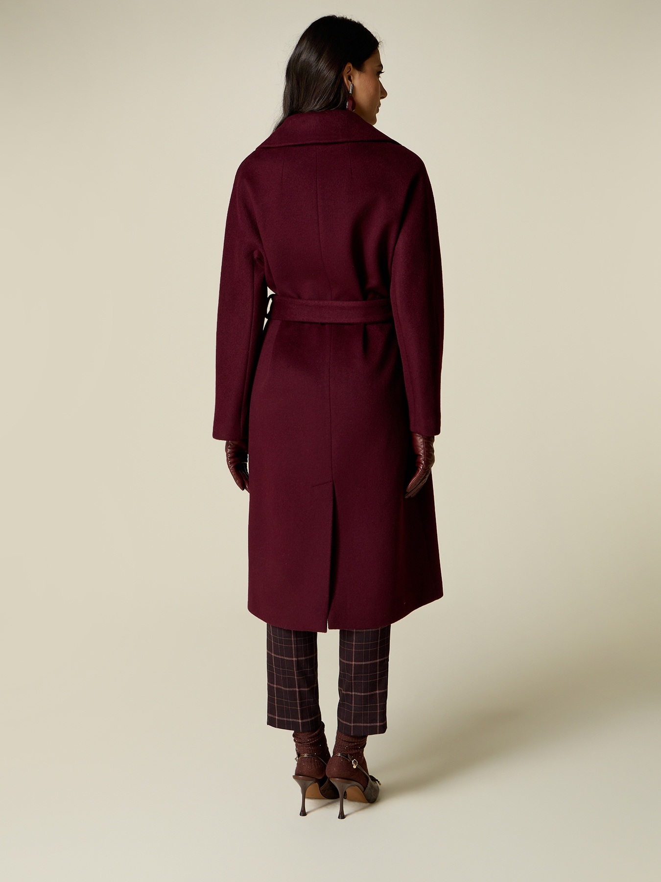 Cappotto doppiopetto in misto lana image number 2