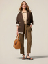 Linen blend chino pants image number 0