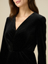 Velvet dress with crystals image number 2