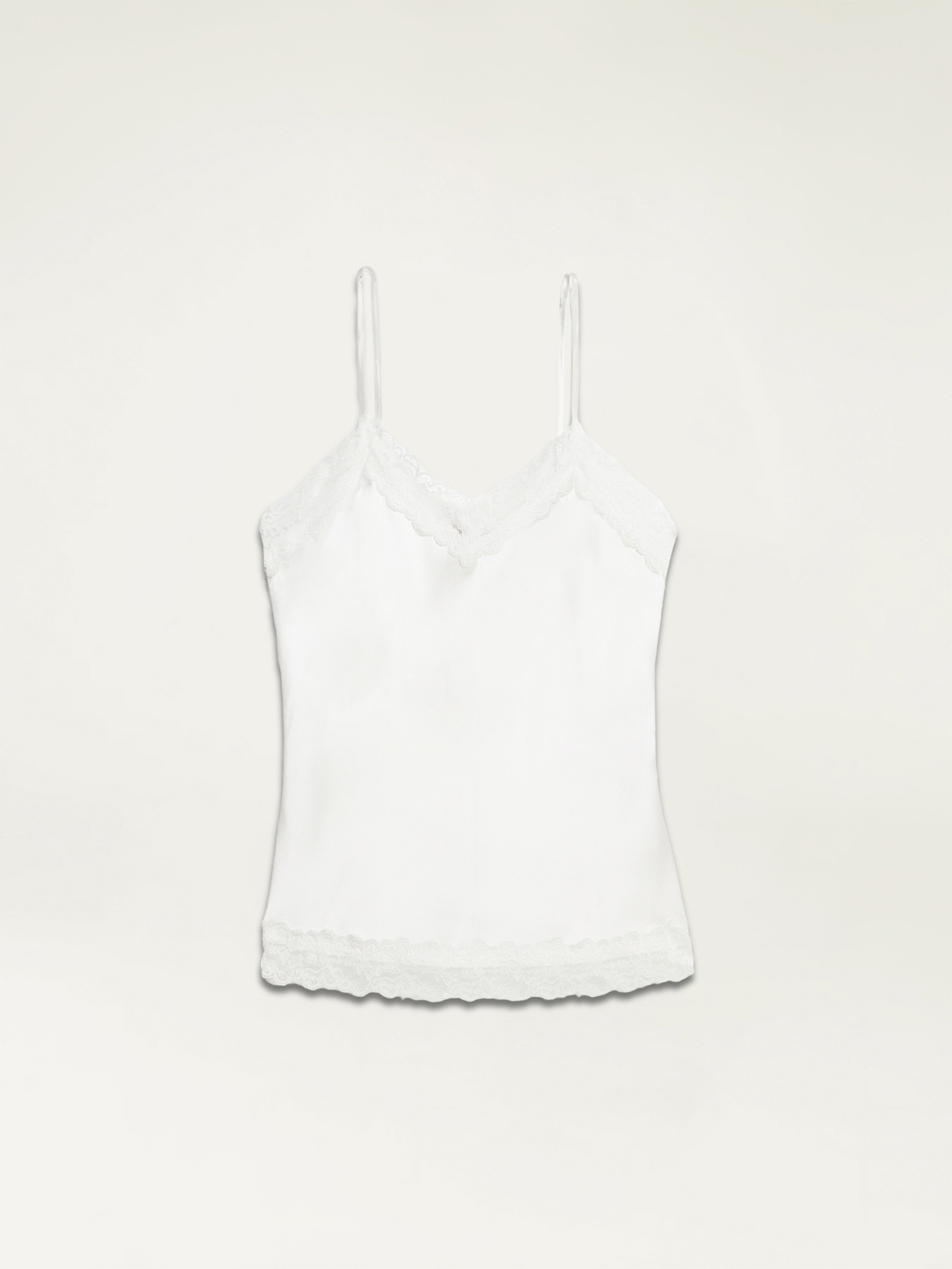 Top in raso e pizzo image number 3