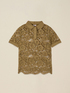 Lace polo t-shirt image number 3