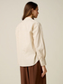 Striped canvas shirt with jewel buttons image number 1