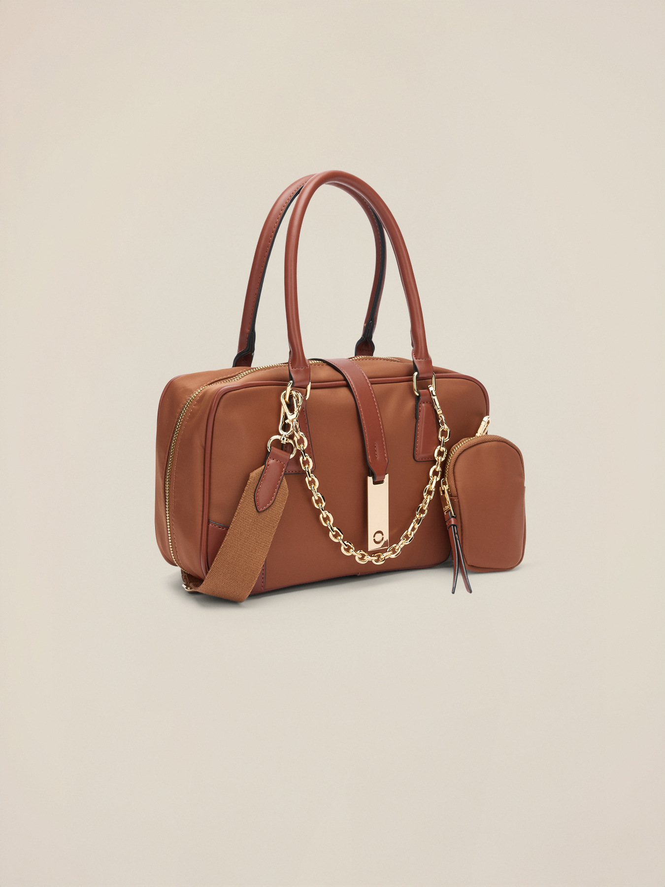 Nylon barrel bag image number 3