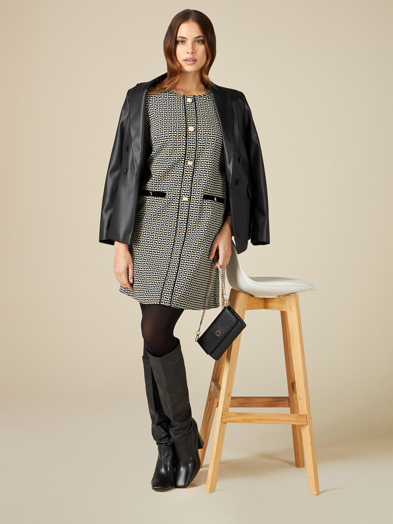 Vestito jacquard optical image number 3