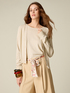 Short lurex cardigan image number 0