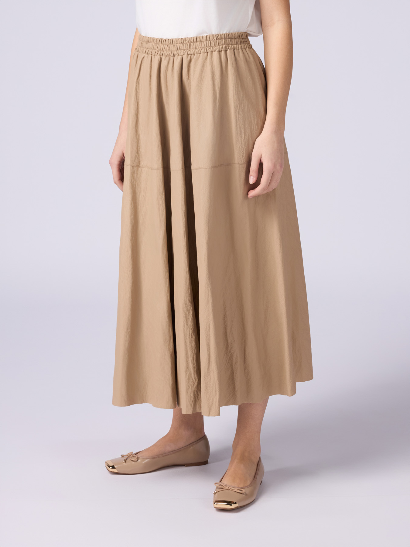 Fustă midi largă image number 0