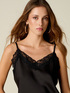 Top lingerie in raso e pizzo image number 2