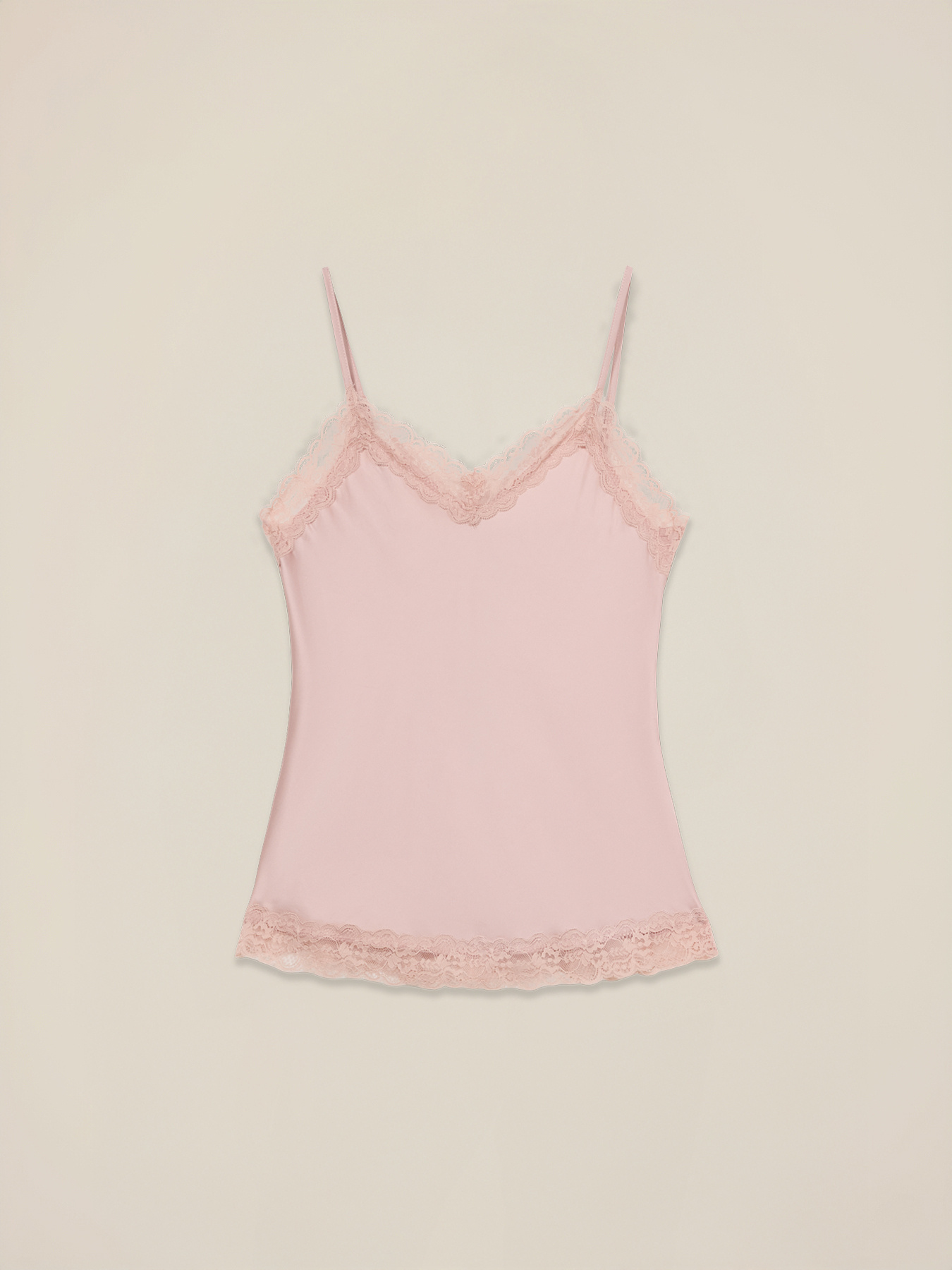 Top-Dessous aus Satin und Spitze image number 3