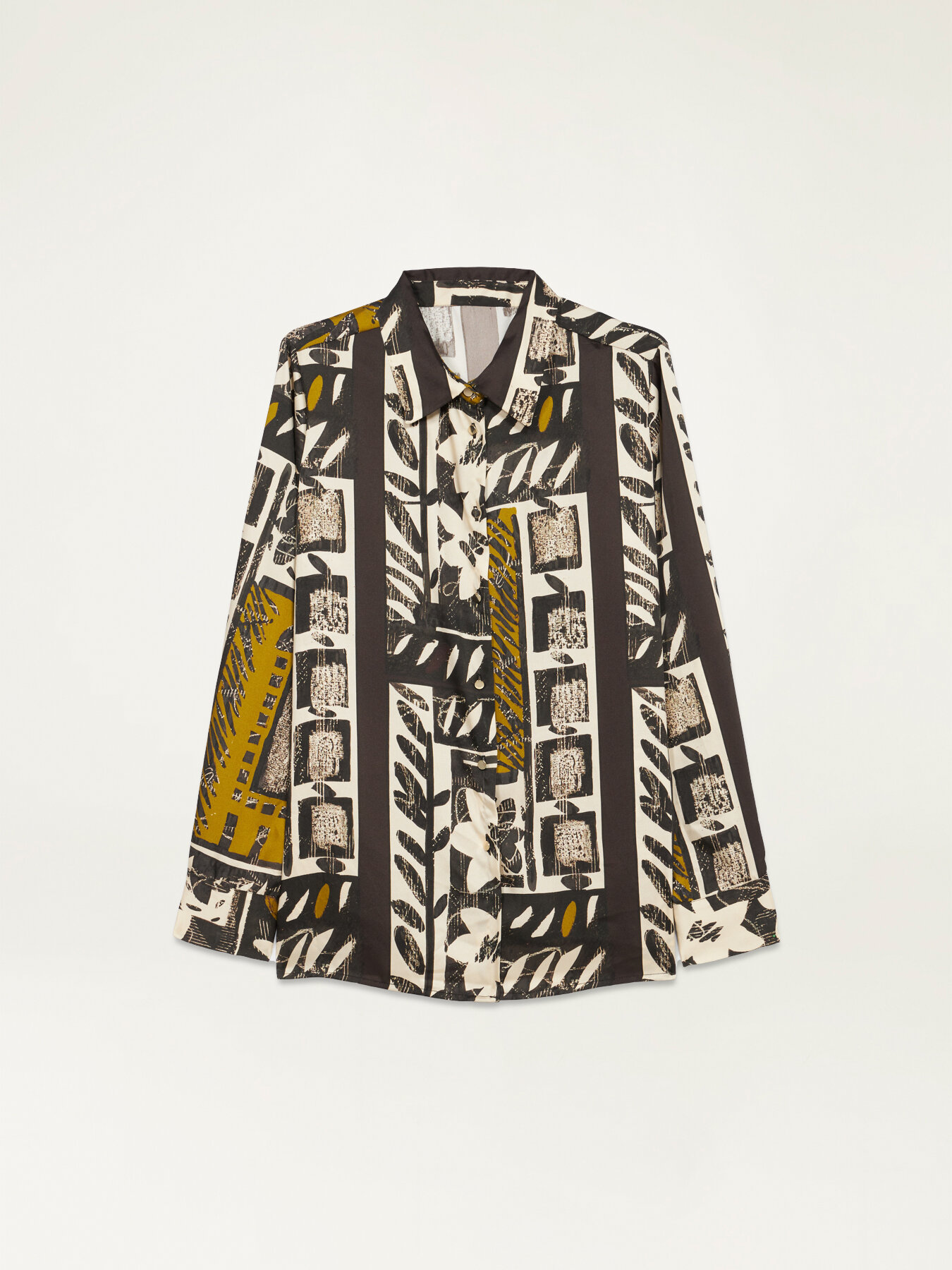 Camicia in raso eco-friendly fantasia image number 4