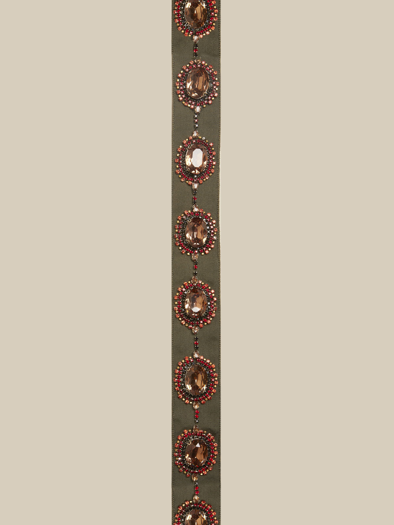 Cintura gioiello in gros grain image number 2