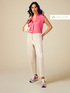 Tencel blend eco-friendly boyfit trousers image number 0