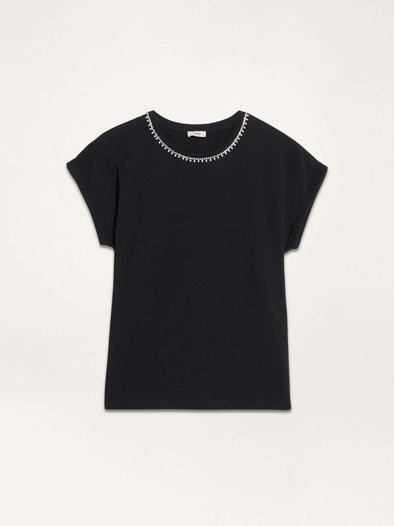 Camiseta con cadena joya image number 3