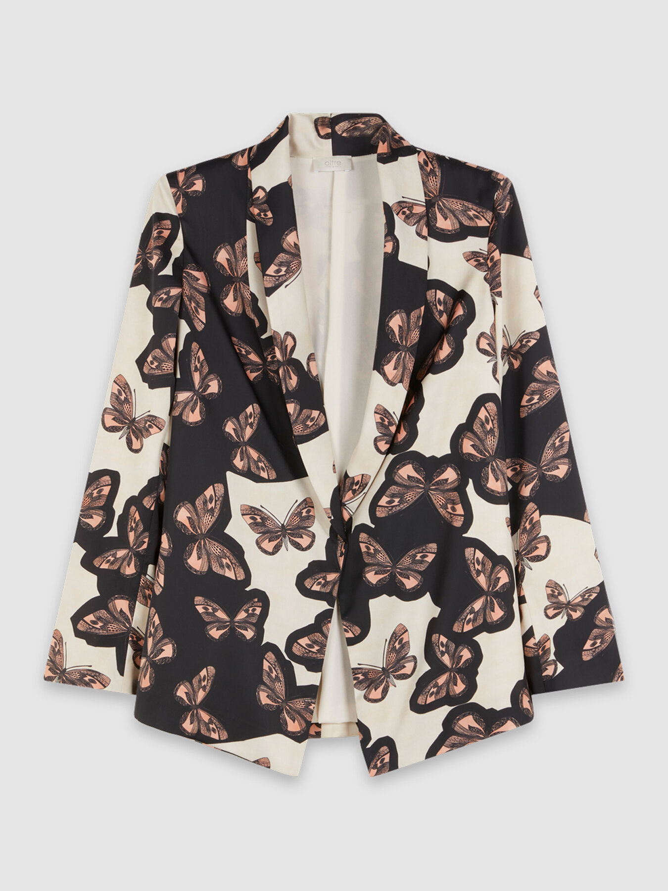 Blazer in raso fantasia image number 3