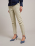 Green cotton-blend Madrid chinos image number 2