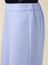 Wide-leg palazzo pants in crepe fabric image number 2
