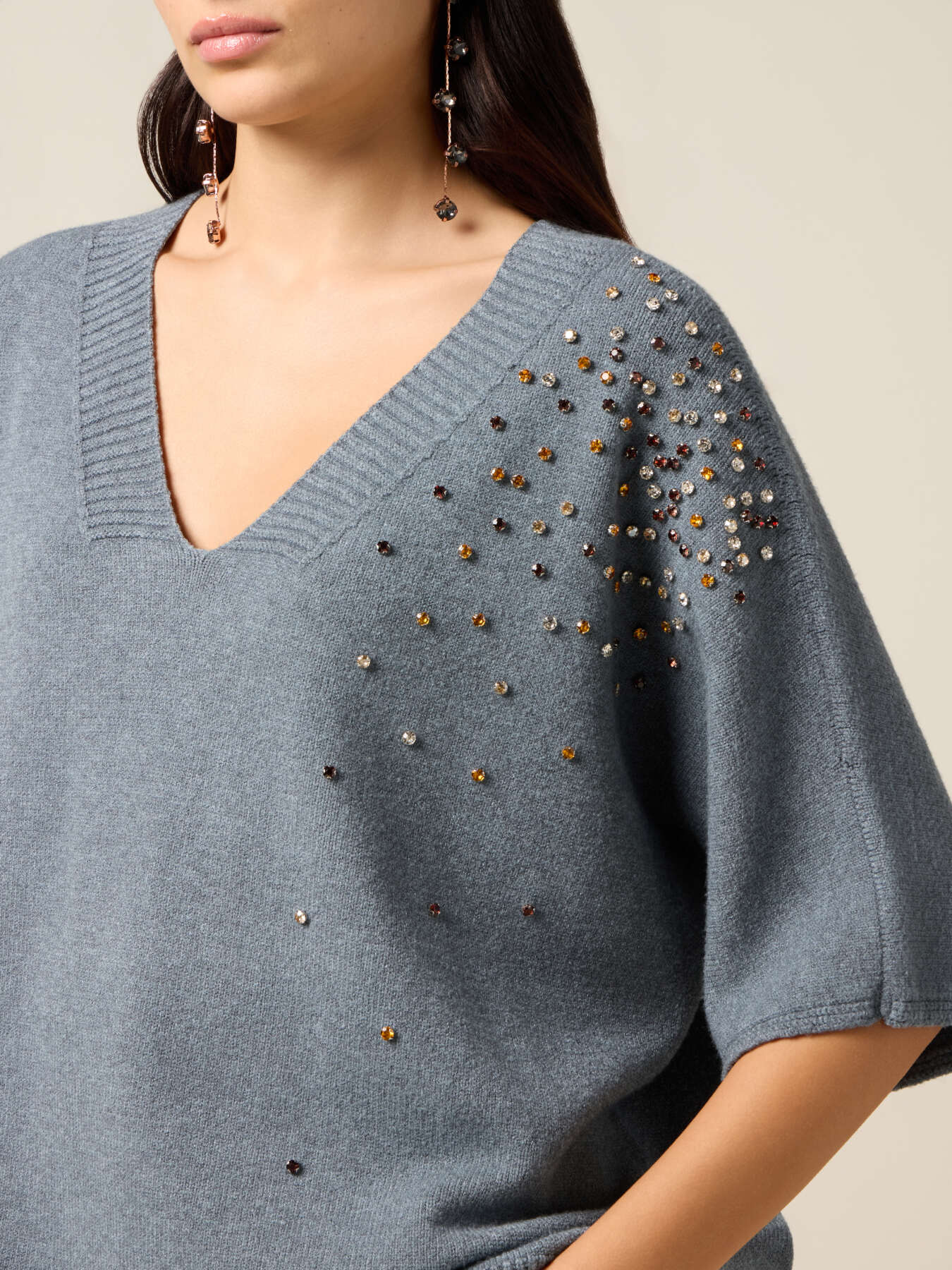 Kurzarm-Shirt mit Fassungen image number 2