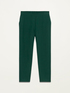 Linen blend trousers image number 4
